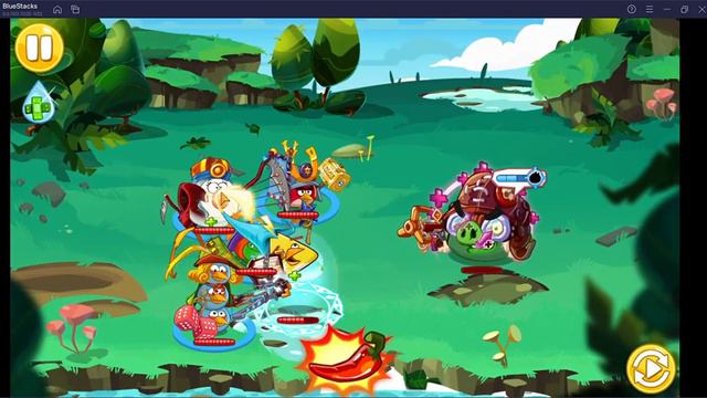 Defeating Snor WITHOUT HACKS (ANGRY BIRDS EPIC) смотреть онлайн