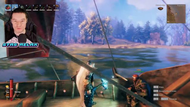 ДВА ТИПА В БОЛОТАХ 🎮 Valheim смотреть онлайн