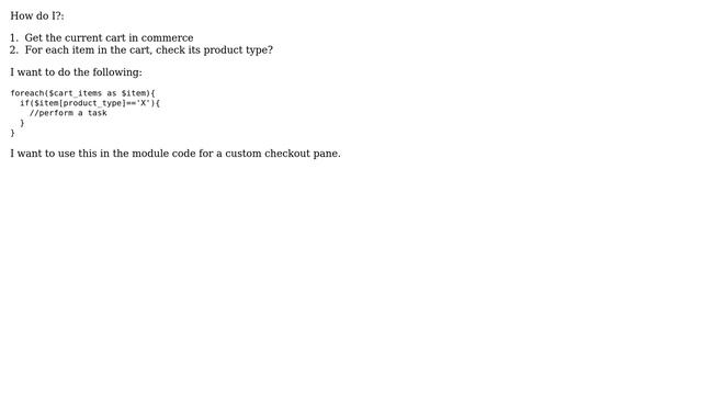 Drupal: Get cart items and check for product of type X смотреть онлайн