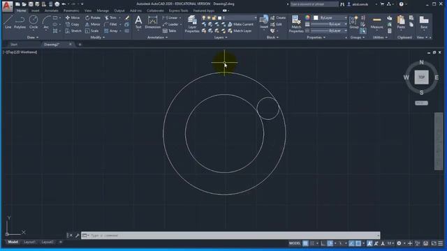 AutoCAD 2020 2D practice tutorial 3 (in Bangla) смотреть онлайн