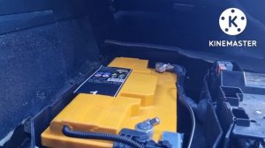 Замена аккумулятора Audi Q7