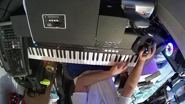 Sisters of Mercy - Louie Louie (live version) - Bass line - Yamaha PSR EW425 смотреть онлайн