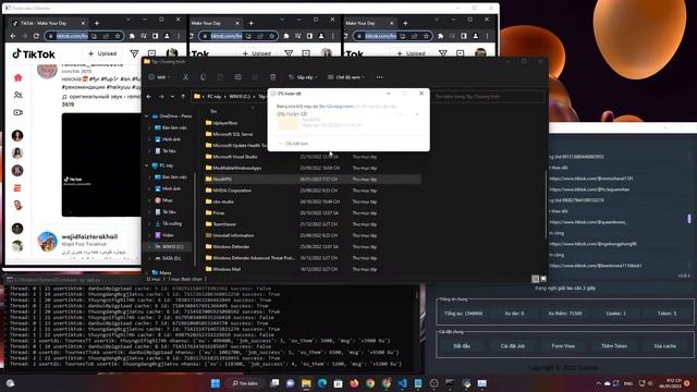 [Demo] Auto TikTok Selenium смотреть онлайн