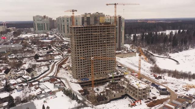 ЖК «Изумрудные холмы». Ход строительства. Апрель 2022 смотреть онлайн