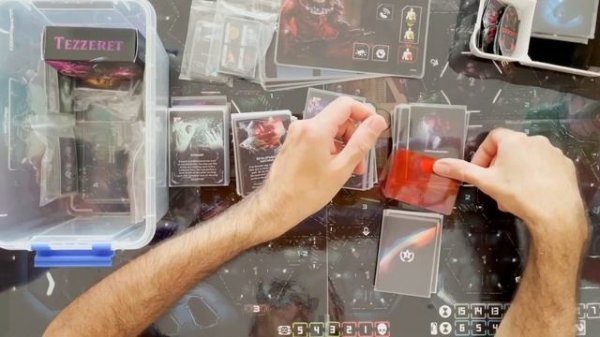 Nemesis board game prototype PnP overview