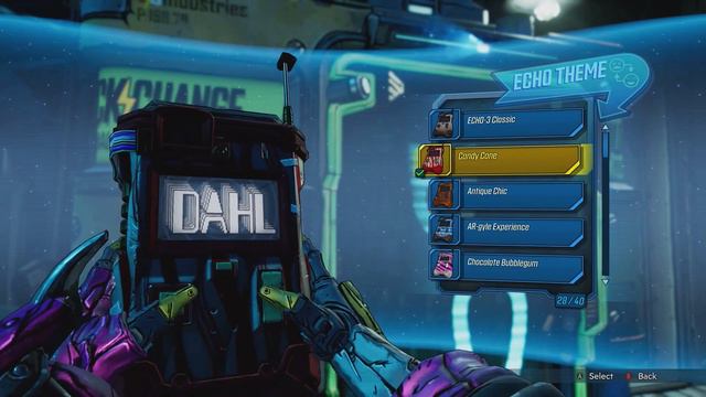 Borderlands 3 - Candy Cane ECHO Skin Shift Code (Gifts Of Mayhem Day 1) смотреть онлайн