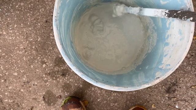 Ноябрь. Побелка фруктовых деревьев. Fall Fruit Trees Painting