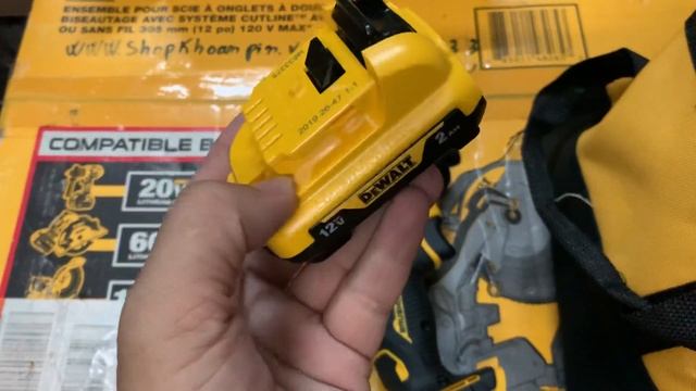 Mắt bắt vít Dewalt DCF801 Shop khoan pin смотреть онлайн