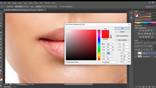 লিপস্টিক লাগানো | Apply lipstick on the lips | Promo Unlimited смотреть онлайн