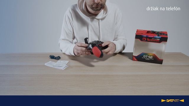 Gamepad Marvo GT-60, bezdrôtový, Bluetooth + USB | unboxing смотреть онлайн