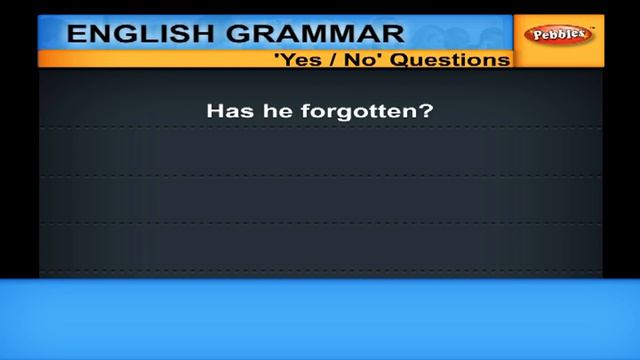 'Yes / No Questions | Learn English Grammar for kids | English Learning смотреть онлайн