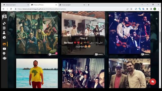 Abanoub Samir Music Page - Vuejs with Laravel смотреть онлайн