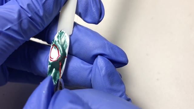 Новогодняя ветка ёлки ?Новогодний зимний дизайн ? Дизайн ногтей ? Nail Design ? Зима смотреть онлайн