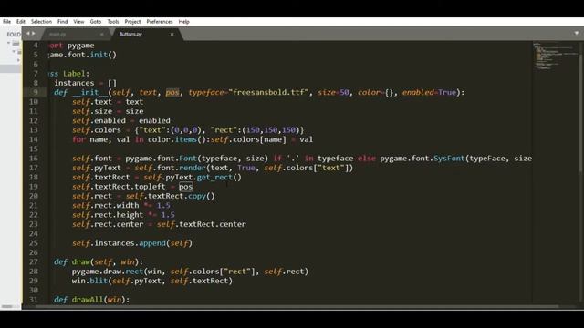 Pygame tutorial - Label смотреть онлайн