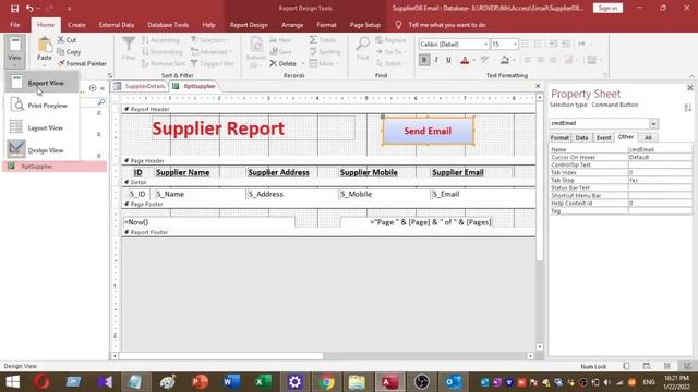 Send email to Multiple Recipients using ms access | send emails using ms access смотреть онлайн