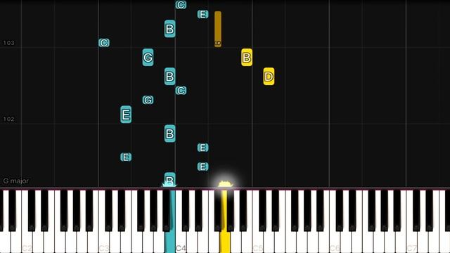 C418 - Aria Math (Minecraft) | Piano Tutorial смотреть онлайн