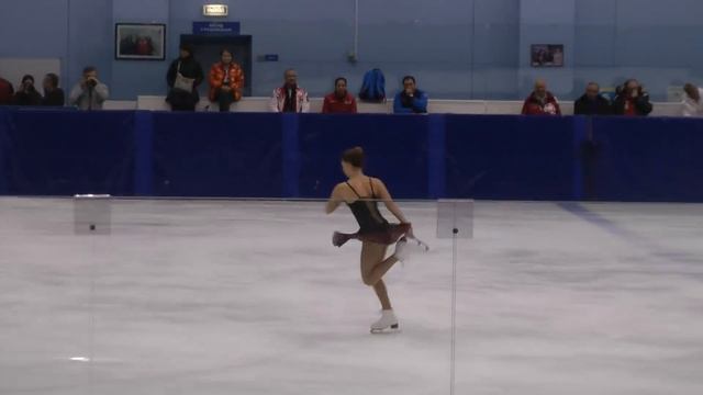 Софья Самодурова КП Контрольные прокаты 2018-2019 Sofia Samodurova SP Open Skates смотреть онлайн