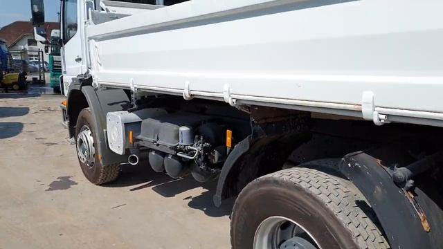 TRUCK MERCEDES-BENZ AXOR 1833 4X2 TIPPER FIŠ TRUCKS & MACHINERY SLOVENIA смотреть онлайн