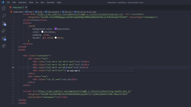 03 - Bootstrap 5 Grid [part 02] - Jifunze Web Design Kwa Bootstrap 5 смотреть онлайн