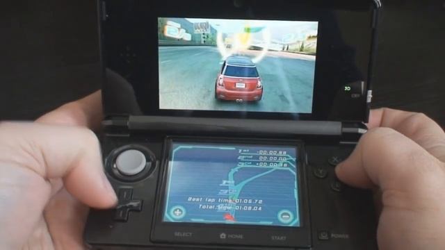 Asphalt 3D Nintendo 3DS Gameplay смотреть онлайн