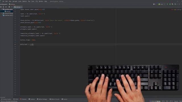 Guessing Game with Python - ASMR Programming - No Talking смотреть онлайн
