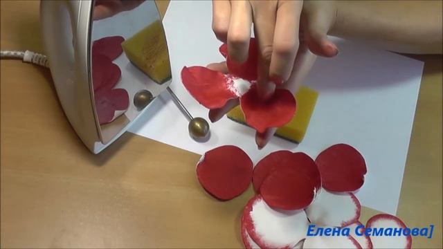 ч 1 Роза Осирия из фоамирана. Мастер-класс Елены Семановой смотреть онлайн