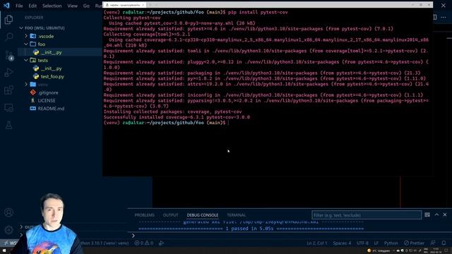 Handling Python projects in GitHub смотреть онлайн