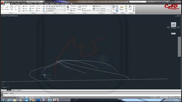 How To Make Lips In AutoCAD смотреть онлайн