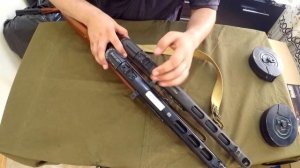 СРАВНЕНИЕ СТРАЙКБОЛЬНОГО ППШ-41 С БОЕВЫМ АНАЛОГОМ airsoft (страйкбол)