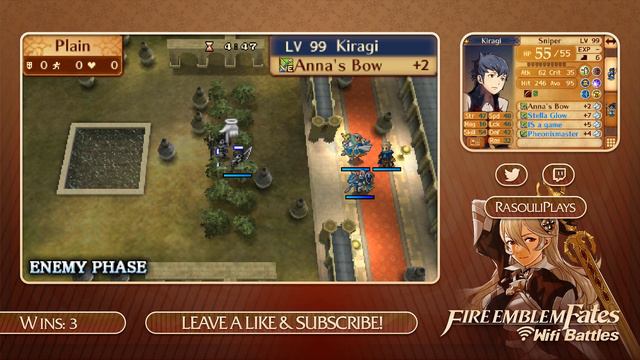 Fire Emblem: Fates (Wi-Fi Battles) - Part 46: Full S-Rank Weapons Team! | RasouliPlays смотреть онлайн