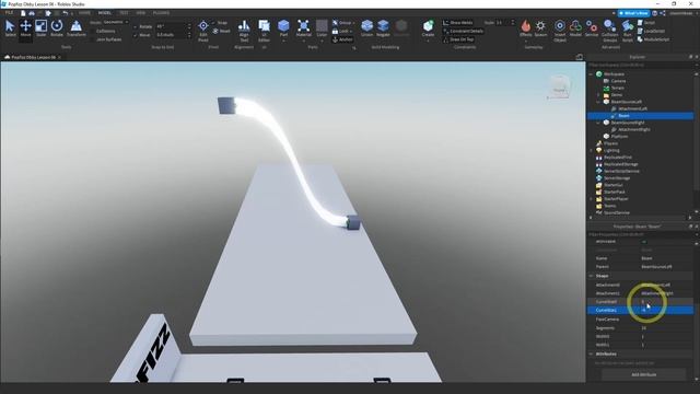 Roblox Studio - Beam Effect смотреть онлайн