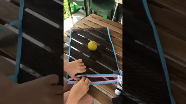 Обзор на теннисные ракетки с мячиком ??? от бумажной кошки ? смотреть онлайн