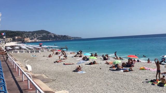 Погода в августе на Лазурном берегу Франции Nice смотреть онлайн