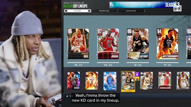 Lil Durk Builds His MyTEAM In NBA 2K23, Names His GOAT 👀 смотреть онлайн