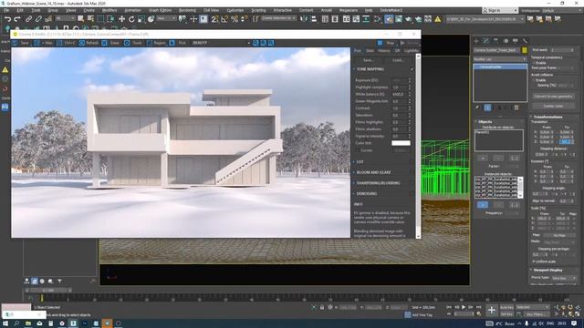 Экстерьер в 3Ds Max и Corona Renderer за 1 час смотреть онлайн