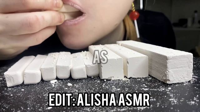 Crunch of natural and stationery chalk/Хруст природного и канцелярского мела @SweetChalk смотреть онлайн