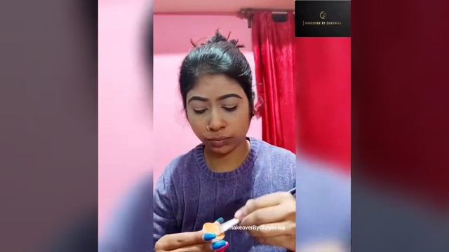 Makeup Step By Step With Product Name || Part 2 смотреть онлайн