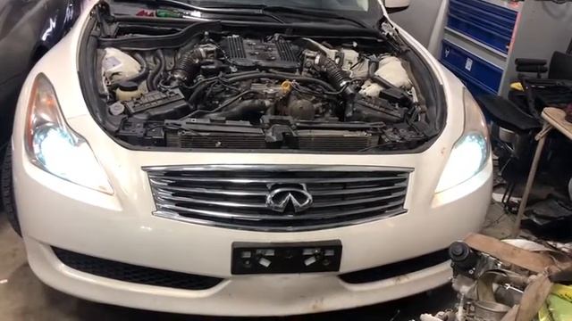 My Cheap 2009 Infiniti G37 convertible engine swap смотреть онлайн