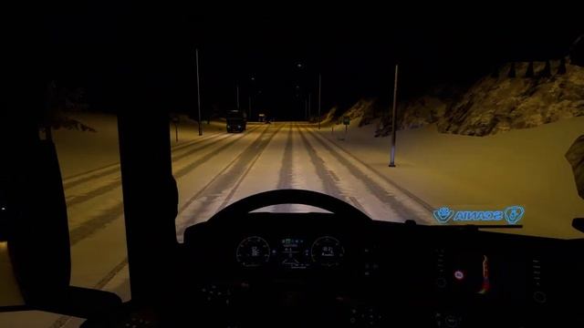 ETS2 Gameplay | Scania 730 S | Oslo to Örebro | Train Undercarriage 20t смотреть онлайн