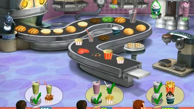 Burger Shop 1 GamePlay HD level 36 to 40 HD смотреть онлайн