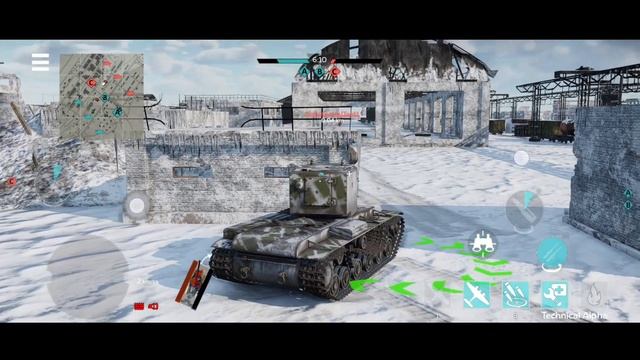 War Thunder Mobile • Обзор КВ-2. Первое впечатление. смотреть онлайн