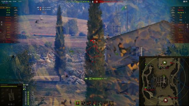 БЕЗУМНЫЙ БАРАБАНЩИК В ОДИНОЧКУ ОСТАНОВИЛ ТУРБОСЛИВ!!! ЛУЧШИЙ БОЙ WORLD OF TANKS! смотреть онлайн