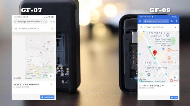 GF 07 vs GF 09 Mini GPS tracker TEST ( Precision ) смотреть онлайн