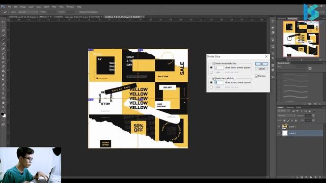 Puzzle Feed Devide Slice Adobe Photoshop #5 || Tutorial Coding dan Desain смотреть онлайн