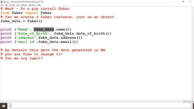 Dummy Data Generation with Faker in Python смотреть онлайн