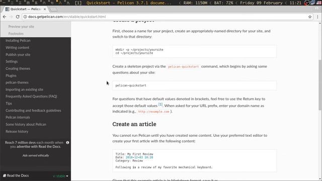 Pelican with Nginx on CentOS 7 #linux #programming смотреть онлайн