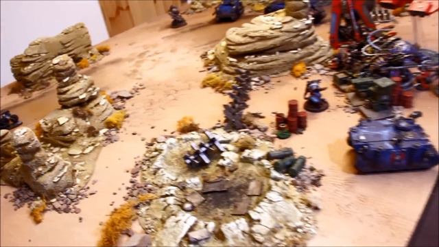 Blood Angels vs Night Lords Warhammer 40K Battle Report CTS14: BROKEN ARROW! 1850pts | HD смотреть онлайн