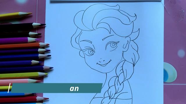 Как нарисовать Эльзу из Холодного сердца смотреть онлайн