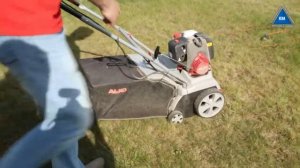 Аэратор бензиновый Al ko Combi Care 38 P Comfort в работе