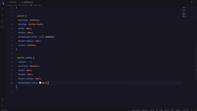Cómo hacer un Toggle switch solo con HTML y CSS смотреть онлайн